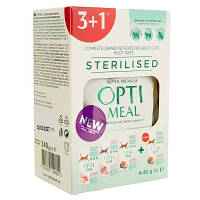 Влажный корм для кошек Optimeal для стерилизованных и кастрированных кошек №6 3+1 340 г 4820269140820 lamp