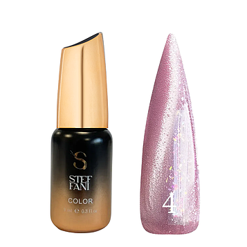 Гель-лак для нігтів Steffani Cat Eye Euphoria, 9 мл , 04 Бузковий