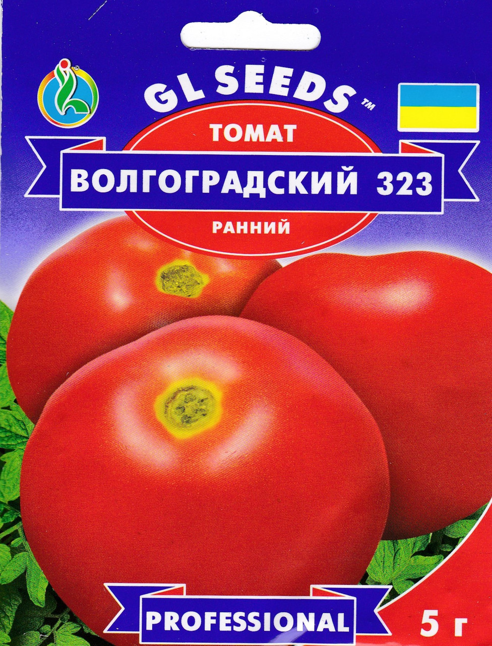 Семена томат Волгоградский 3/23 5 грамм H=60-80 см. масса 80-120 г. - фото 1 - id-p489315625