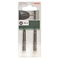 Набір біт Bosch PH2 XH, 49мм, 2шт (2.609.255.920) c