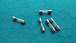 Запобіжник скляний 1 А, 250 В, 5*20 мм