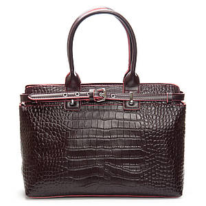 PODIUM Сумка Жіноча Класична шкіра ALEX RAI 00108 bordo