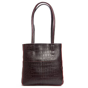 PODIUM Сумка Жіноча Класична шкіра ALEX RAI 9384-1 bordo