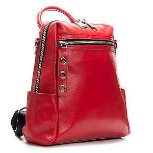 PODIUM Сумка Женская Рюкзак кожа ALEX RAI 8781-9 red