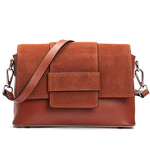 PODIUM Сумка Жіноча Класична замша ALEX RAI 1563 camel