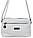 Жіноча шкіряна сумка на плече Borsacomoda біла 5126203, фото 6