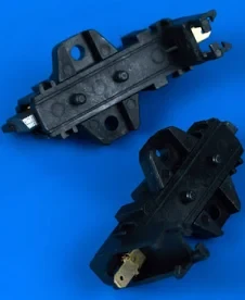 Щітки двигуна для пральної машини Whirlpool (4.9x13.5x34 мм, клема 4.8 мм), з щіткотримачем (L) - 481236248004 / 162IG38 (SKL