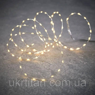 Оригінал! Гірлянда Luca Lighting струна, 1,74 м, теплий білий, 90 LED, таймер (8718861853278) - Вища Якість!, фото 1