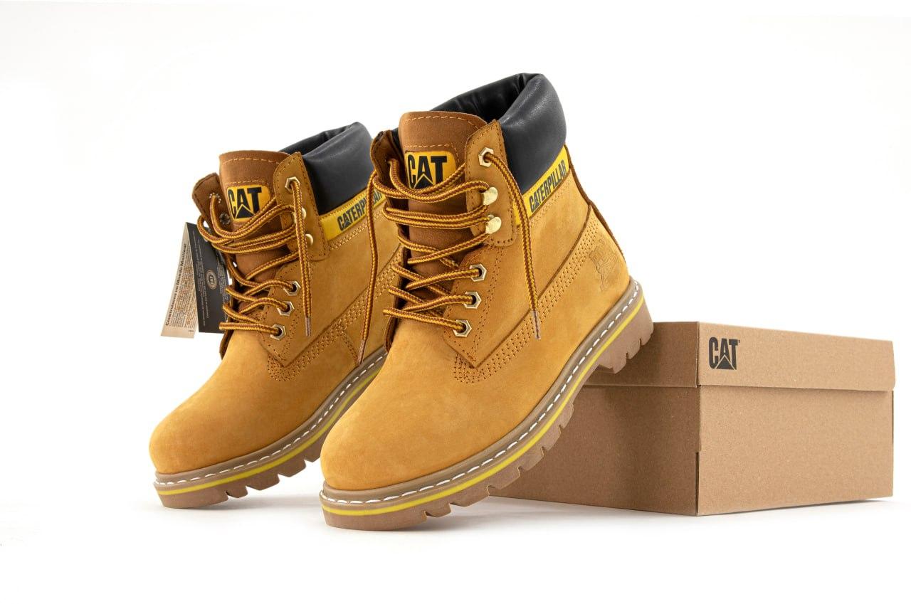 Черевики Caterpillar Winter Boots Classic Yellow жіночі зимові жовті, фото 1