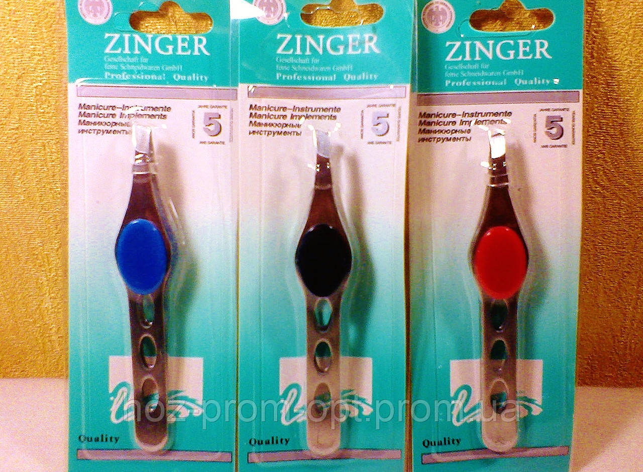 Пинцет ZINGER продажа, цена в Хмельницком. Косметические пинцеты от