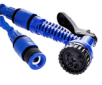 Шланг для полива 75 м легкий и прочный для сада и огорода с распылителем 7 режимов BROWN