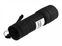 Фонарик COB черный портативный для кемпинга и ночных прогулок мощный источник света BROWN