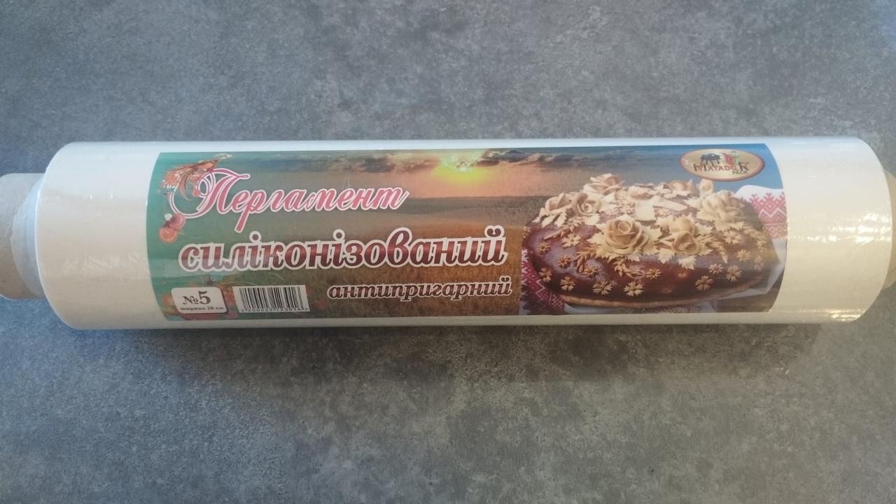 Пергаментний папір антипригарний 28 cм, довжина 50 м, фото 1