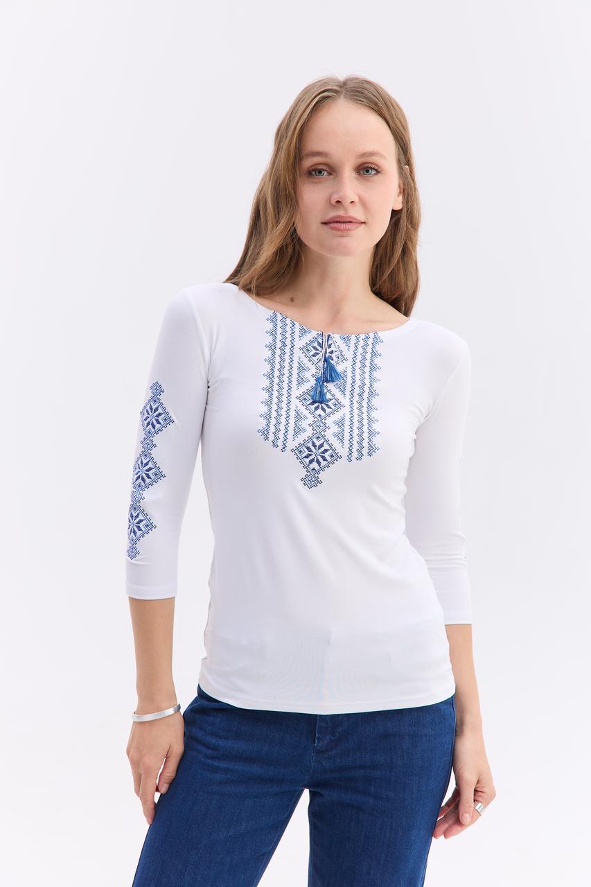 Жіноча трикотажна вишиванка "Гуцулка"