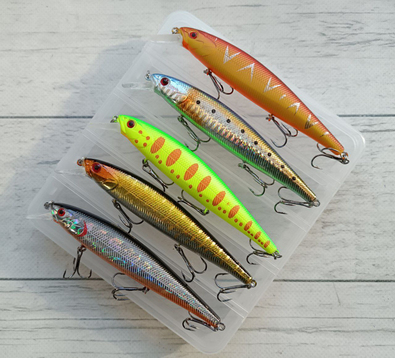 Набір Воблерів Міноу Columbia Mag Squad 115mm 16g 5шт коробці