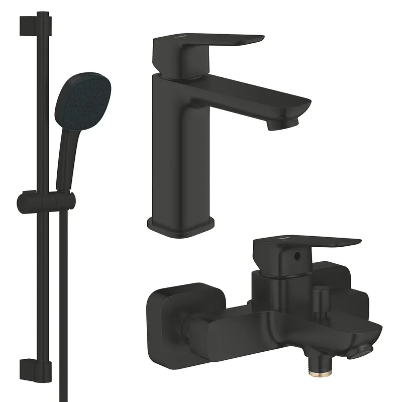 Набір змішувачів для ванни Grohe Cubeo (UA125246M243), фото 1