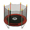 Батут манеж дитячий з сіткою Atleto 160 см червоний KRB10, фото 6
