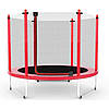 Батут манеж дитячий з сіткою Atleto 160 см червоний KRB10, фото 7