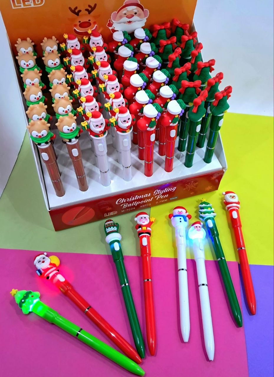 Кулькова ручка світиться Новий рік, фото 1