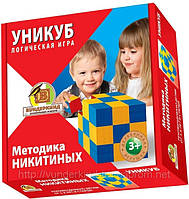 Кубики Нікітіна Унікуб. Дерев'яні кубики. Вундеркінд (К-002)