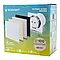Вентилятор для ванної кімнати Ecovent DECORA Ø100,надзвичайно тихий,змінна панель з плексигласу,зворотний клапан,витрата 93 м³,беж, фото 5