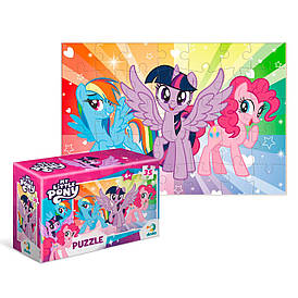 Пазл-міні "Дружба - це магія" 200685  "DoDo", герої, 35 елементів, розмір - 20х13 см, в коробці