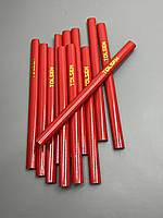 Комплект теслярських спеціальних олівців довжиною 180мм, овальної форми 12шт, Tolsen