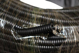 Гофра розрізна автомобільна 6,8/10 мм чорна 100 м бухта