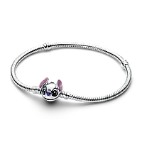 Срібний браслет Pandora «Стіч» Ліло і Стіч 593738C01 16