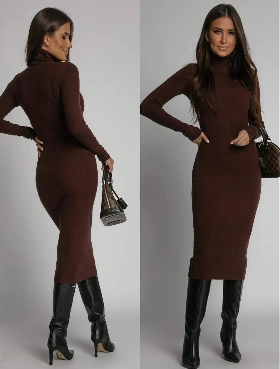 Плаття в рубчик M797, фото 1