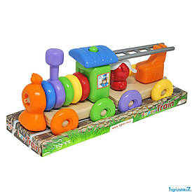 Іграшка розвиваюча "Funny train" 39771"Tigres", 23 елементи, в сітці