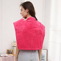 Електрична ковдра з підігрівом USB тепла шаль для дому роботи подорожей захист від холоду BROWN