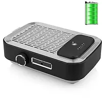 Витяжка BUCOS CYCLONE V3-B на 100W, чорна з акумулятором