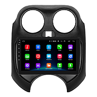 Штатна магнітола 9 дюймів для Nissan Micra IV з Wi-Fi та Bluetooth для мультимедіа та навігації BROWN