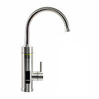 Кран-водонагрівач проточний електричний для кухні та ванної з миттєвим нагріванням води до 57 градусів BROWN