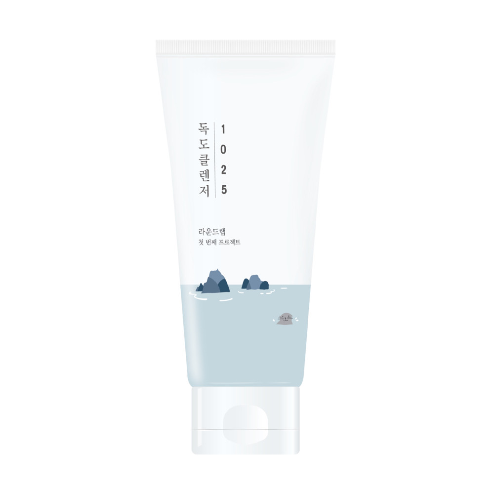 М`яка пінка для очищення шкіри ROUND LAB 1025 Dokdo Cleanser 150 ml, фото 1