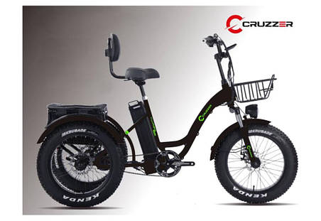 Електроскутер E-Tricycle Cruzzer Turbo Pro, фото 2