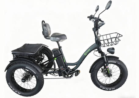 Електроскутер E-Tricycle Cruzzer Turbo Pro, фото 1
