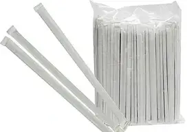 Трубочка Фреш в індивідуальній упаковці 300 шт (прозорі)