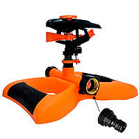 Дождеватель пульсирующий с регулировкой полива для сада и огорода экономичный и эффективный инструмент BROWN