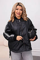Жіноча куртка, еко шкіра, розміри 50-52, 54-56, 58-60