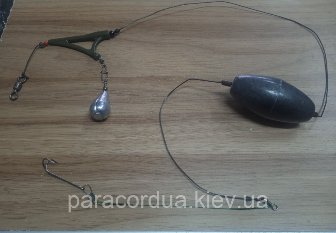 Снасть на хижака.Оснастка живець із поплавцем