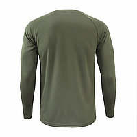 Тактичний лонгслів із довгим рукавом для активного відпочинку та військової підготовки комфортний і зносостійкий BROWN