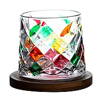 Склянка-доф для напоїв "Льодяні квіти" 250 мл