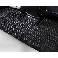 Автомобильные коврики для защиты салона от грязи и влаги износостойкие полиуретановые для Tesla Model 3 BROWN