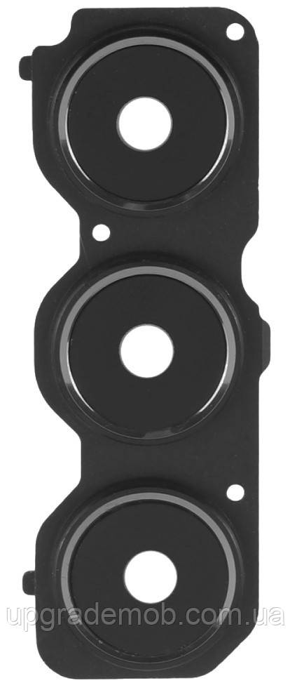 Скло камери Samsung M356 Galaxy M35 з рамкою чорного кольору, фото 1