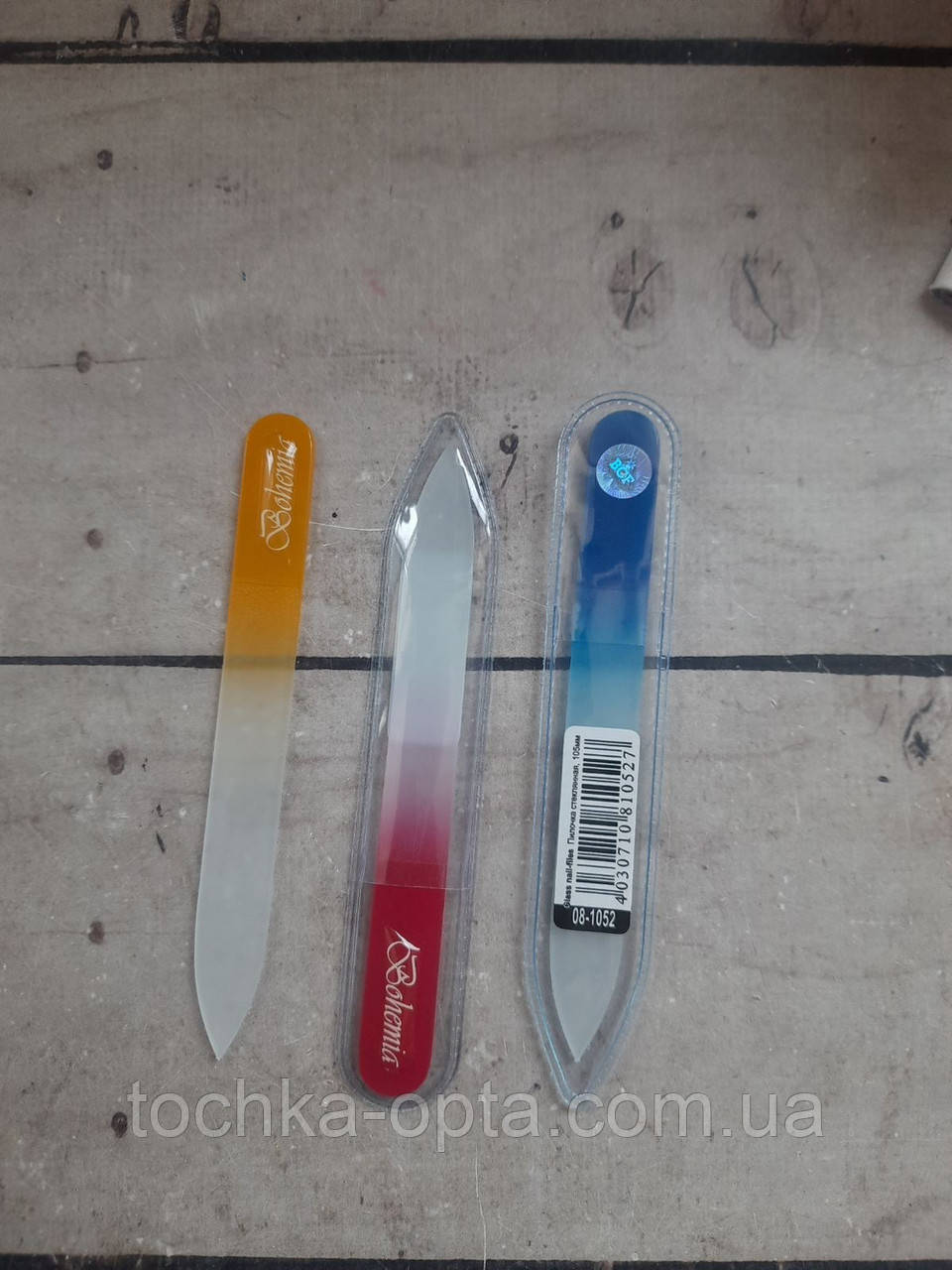 Пилка скляна Bohemia середня 105 мм, фото 1