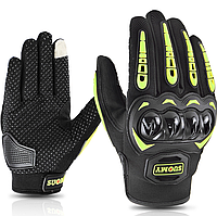 Мото рукавиці Suomy GLVS-05 Зелені Розмір XL