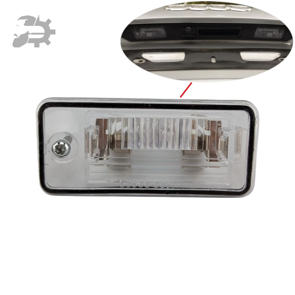 Плафон підсвітки номера A3 Audi правий 8E0807430B 8E0943022 8E0943022B, фото 1