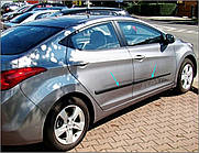 Молдинги на двері для Hyundai Elantra MD 2011-2017